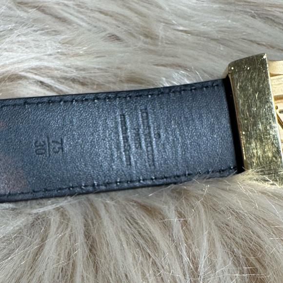 Authentic Louis Vuitton Murakami Black Monogram Belt Size 75 XS - Picture 13 of 13